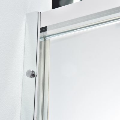 Deslizar el marco de aluminio Frameless de la puerta 900m m de la ducha del pivote
