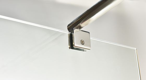 marco de aluminio de la pantalla de ducha del pivote de 8m m 600x2000m m
