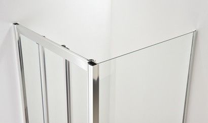 Cabina de aluminio de la ducha de la esquina del marco