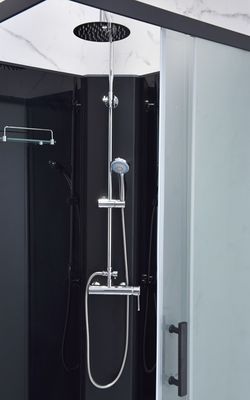 35&quot; marco de aluminio del cubículo de la ducha del cuarto de baño de X35 ' X75”