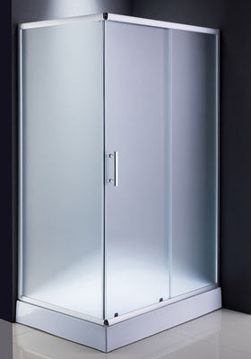 Smart Glass de aluminio de Tray Bath Room Cabin los 6Mm del ABS del marco