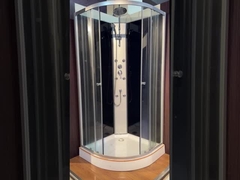 31'X31'X75' Baño Cubicle de ducha vidrio templado