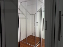 Cuadrado Cuarto de baño Cubiertos de ducha 900x900x1900mm ISO9001