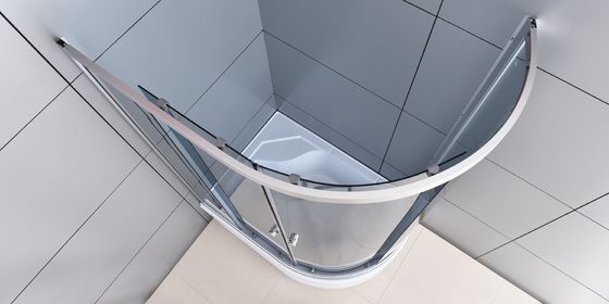 Pequeños cuartos de baño del marco de los cubículos autónomos de aluminio de la ducha 4m m 1200×800×1960m m