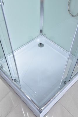Recintos cuadrados de la ducha del marco de aluminio
