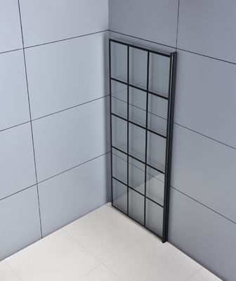 Puertas de cristal de desplazamiento de aluminio de la ducha del cuarto de baño del marco 6m m