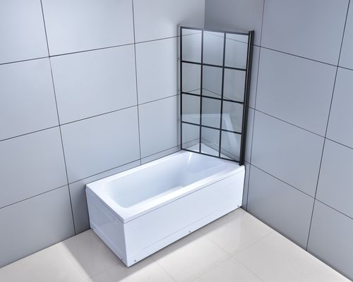 pantalla de ducha del baño del pivote de 1-1.2m m 55&quot;” vidrio moderado X31