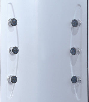 Cuarto de baño de cristal modificado para requisitos particulares del ajuste de la cabina de la ducha del vapor de Whirlpool de la puerta